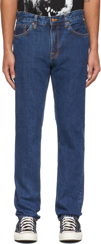Photo: Nudie Jeans Blue Gritty Jackson Jeans