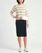 Peserico Womens Midi skirt Midnight in Blue