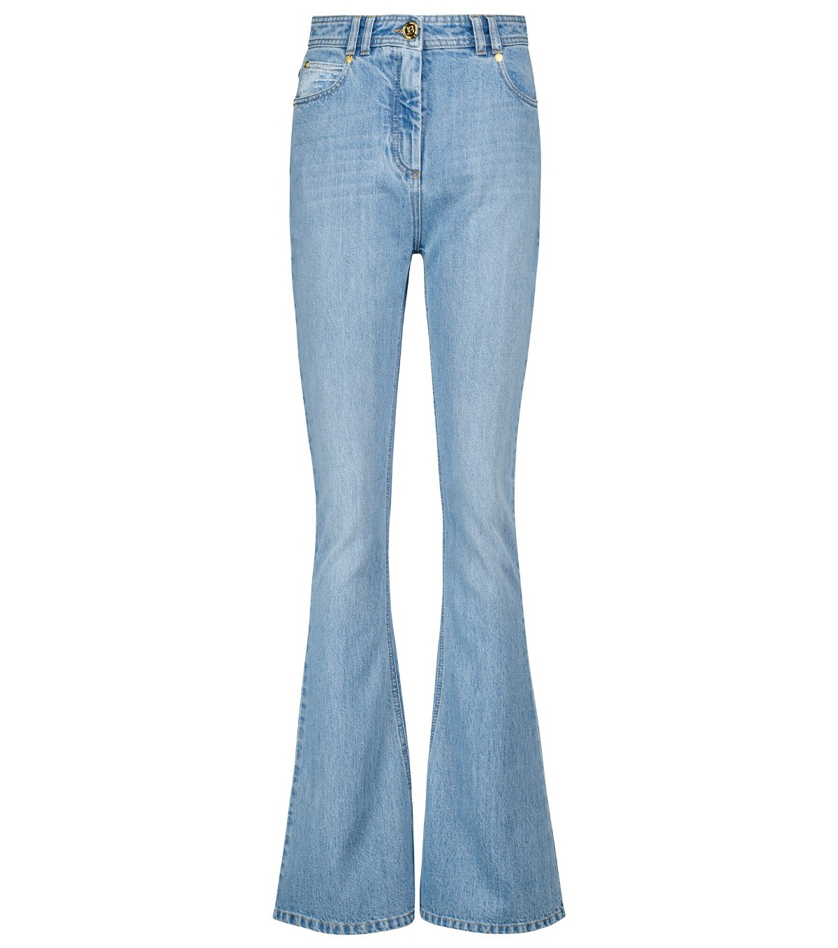 Balmain - High-rise flared jeans Balmain