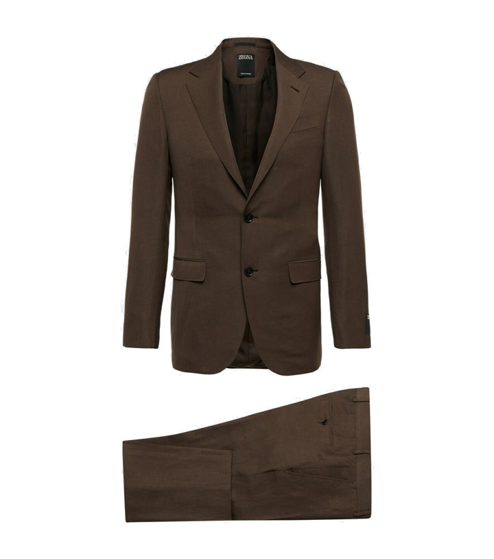 Photo: Zegna - Wool and linen suit