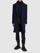 AMI PARIS Double Breasted Wool Coat