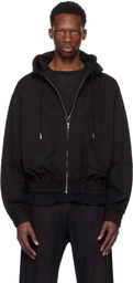 Tondolo Black Arm Patch Hoodie