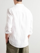 James Perse - Garment-Dyed Linen Shirt - White