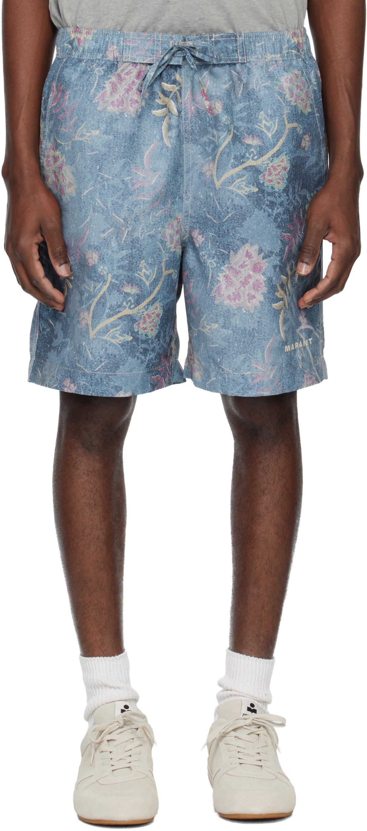 Isabel Marant Blue Hydra Swim Shorts