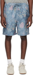 Isabel Marant Blue Hydra Swim Shorts