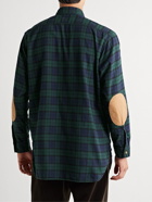 OrSlow - Checked Cotton-Flannel Shirt - Green