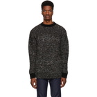 Junya Watanabe Grey Multifabric Sweater