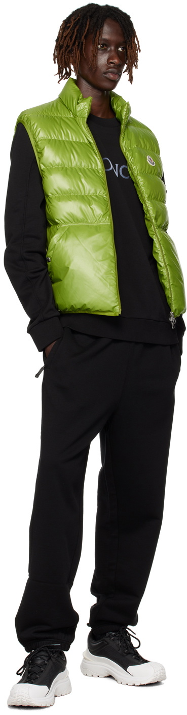 Moncler Green Aube Down Vest