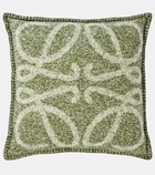 Loewe Anagram wool-blend cushion