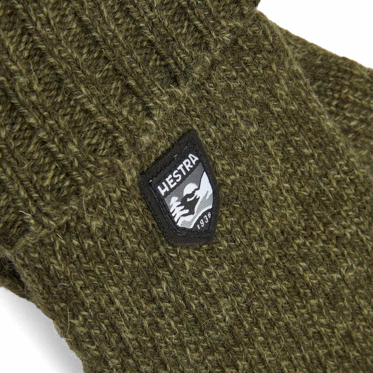 Hestra Men's Basic Wool Glove in Olive