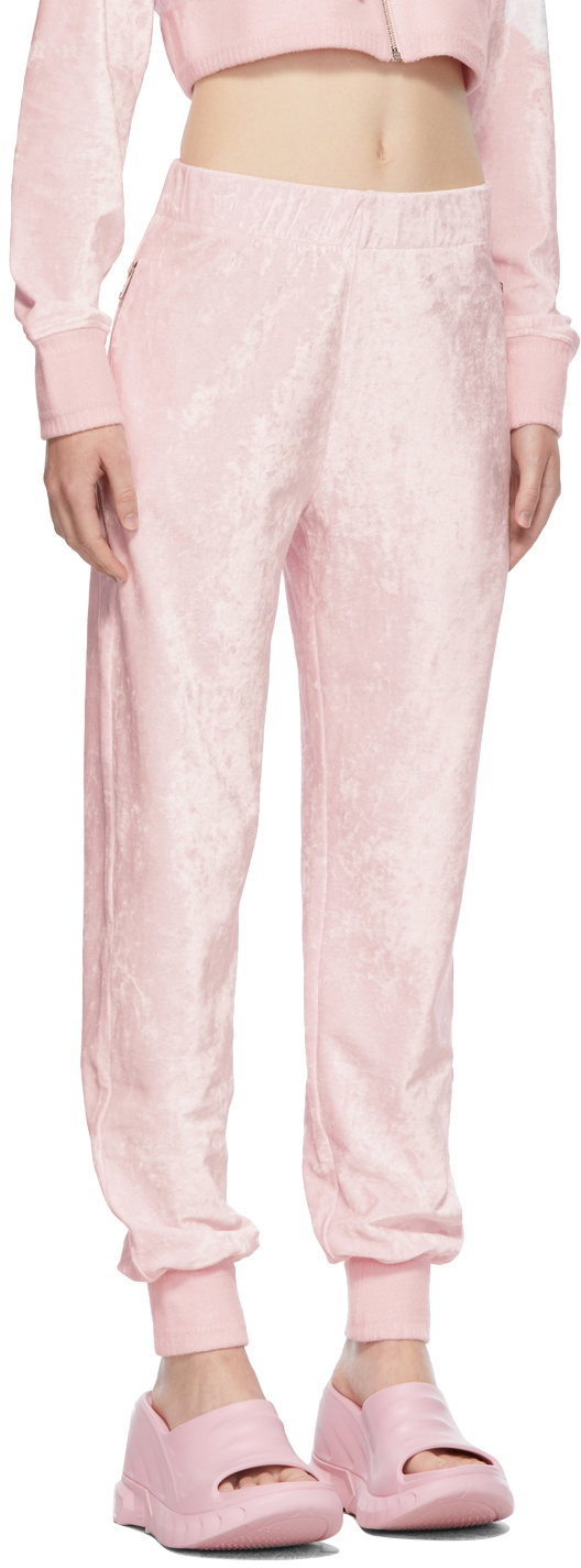 Givenchy Pink Velvet Lounge Pants Givenchy