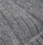 Sunspel - Ribbed Wool Beanie - Gray