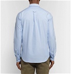 Maison Kitsuné - Slim-Fit Button-Down Collar Cotton Oxford Shirt - Blue