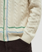 Edmmond Studios 10 YEARS CARDIGAN White Mens Zippers & Cardigan