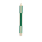 HAY Pattern Candle - Check in Off-White/Green 