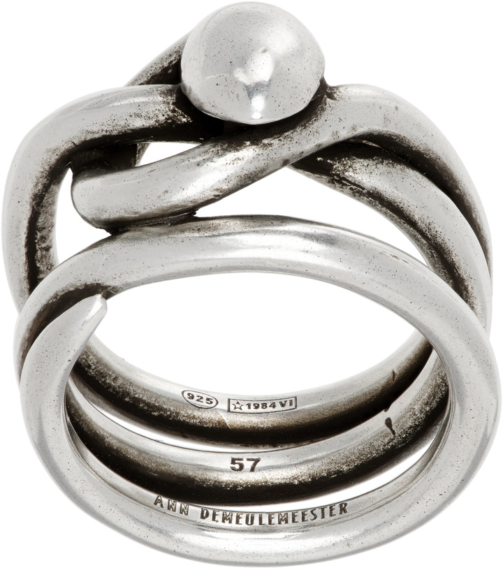 Photo: Ann Demeulemeester Haki Snake Ring