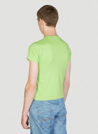 Martine Rose - Shrunken T-Shirt in Green