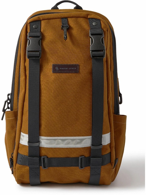 Photo: Master-Piece - Milestone Webbing-Trimmed Canvas Backpack