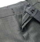 TOM FORD - Grey O'Connor Slim-Fit Super 110s Wool-Sharkskin Suit Trousers - Gray