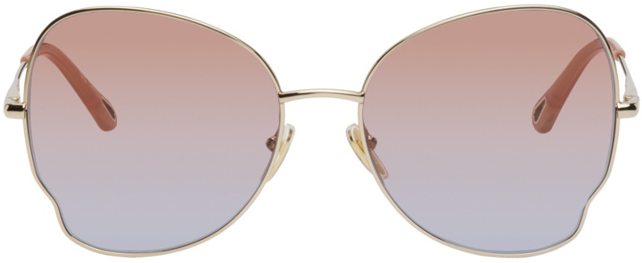 Photo: Chloé Gold Oval Sunglasses