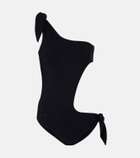 Gucci Bow-detail cutout swimsuit
