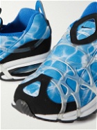 Nike - Air Kukini SE Tie-Dyed TPU-Trimmed Mesh and Neoprene Slip-On Sneakers - Blue