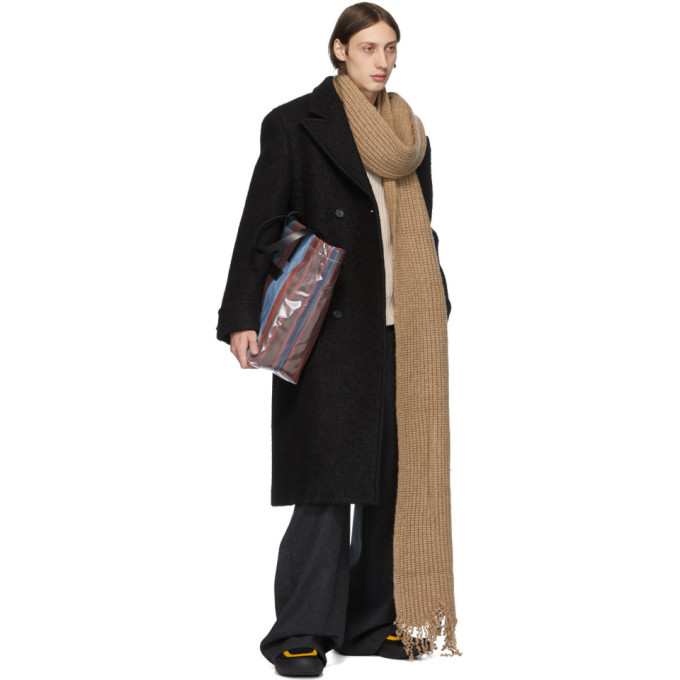 コート MARNI BLACK WOOL BLEND COAT Black wool blend jacket | Marni