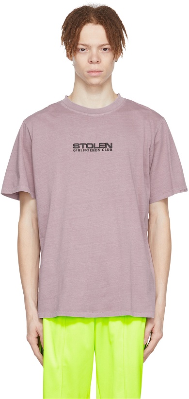 Photo: Stolen Girlfriends Club Purple Organic Cotton T-Shirt