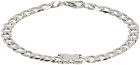 Alan Crocetti Silver Unity Curb Chain Bracelet
