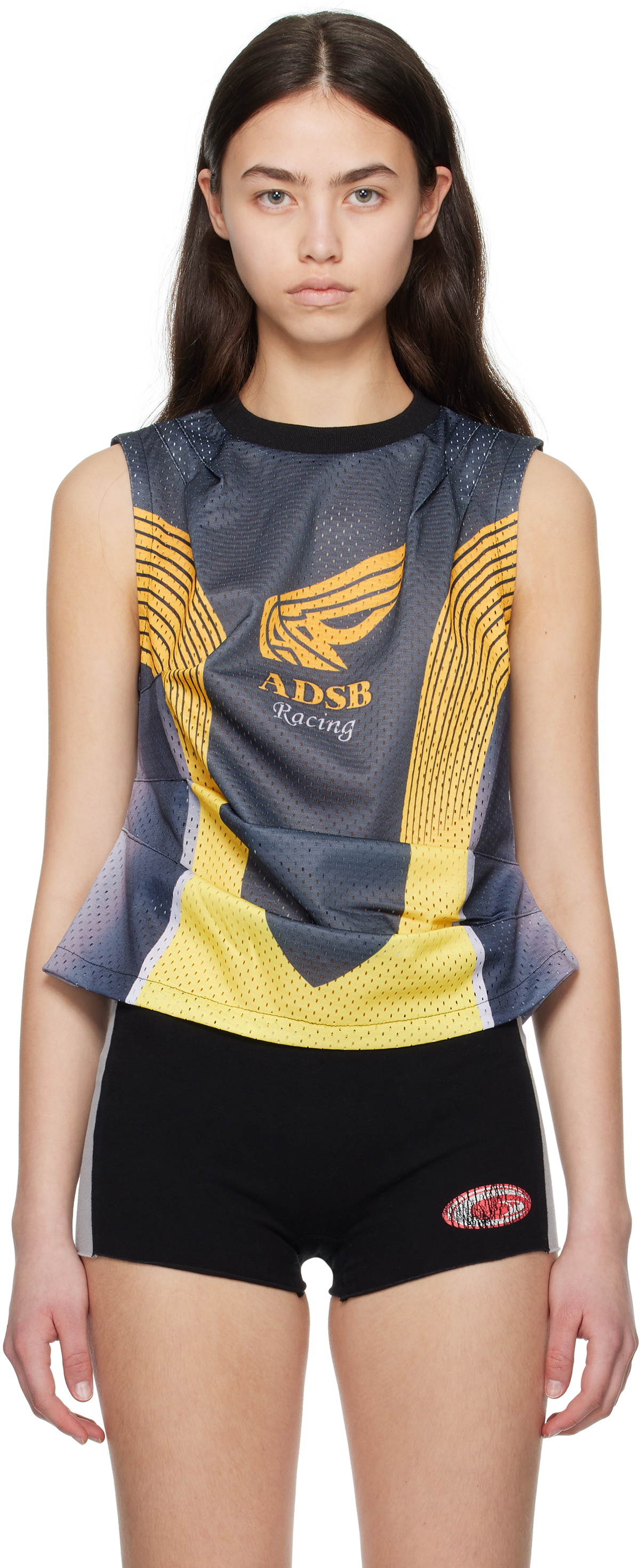 Andersson Bell SSENSE Exclusive Green Sasha Bandage Camisole