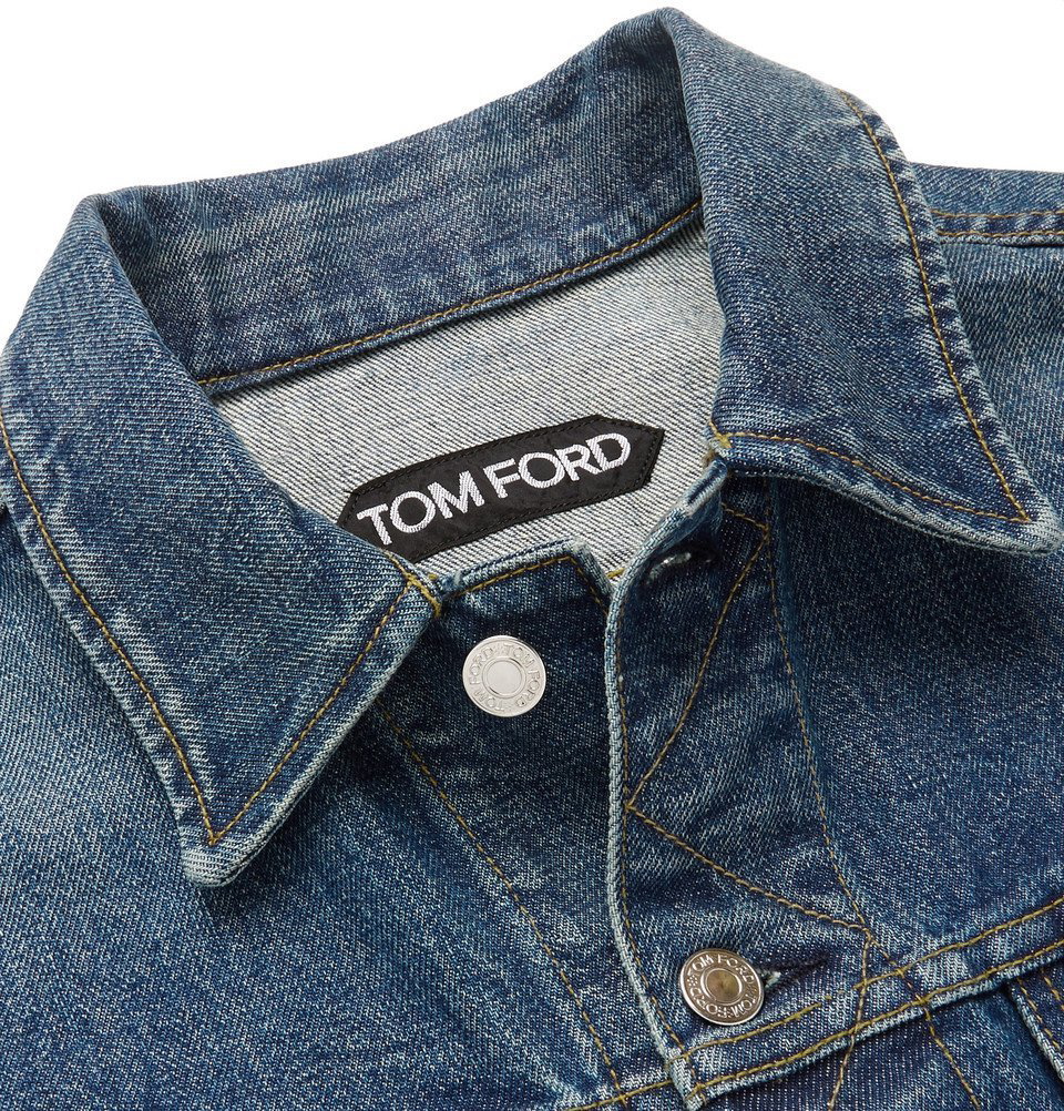 TOM FORD - Denim Jacket - Men - Indigo TOM FORD