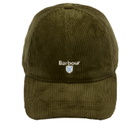 Barbour Men's Preston Cord Cap in Olive 