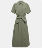 A.P.C. - Belted cotton midi dress