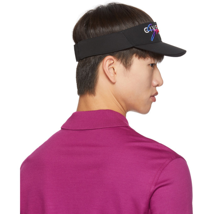 Givenchy Black Signature Logo Visor Givenchy display picture 3