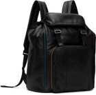 Paul Smith Black Piping Backpack
