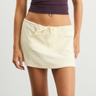 Fruity Booty Women's Olsen Towel Skirt in Ecru