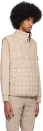 Stone Island Beige G0431 Puffer Vest