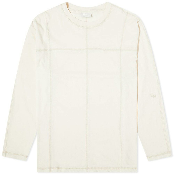 Photo: Stylerunner Women's Double Kick Long Sleeve Top in Soft White