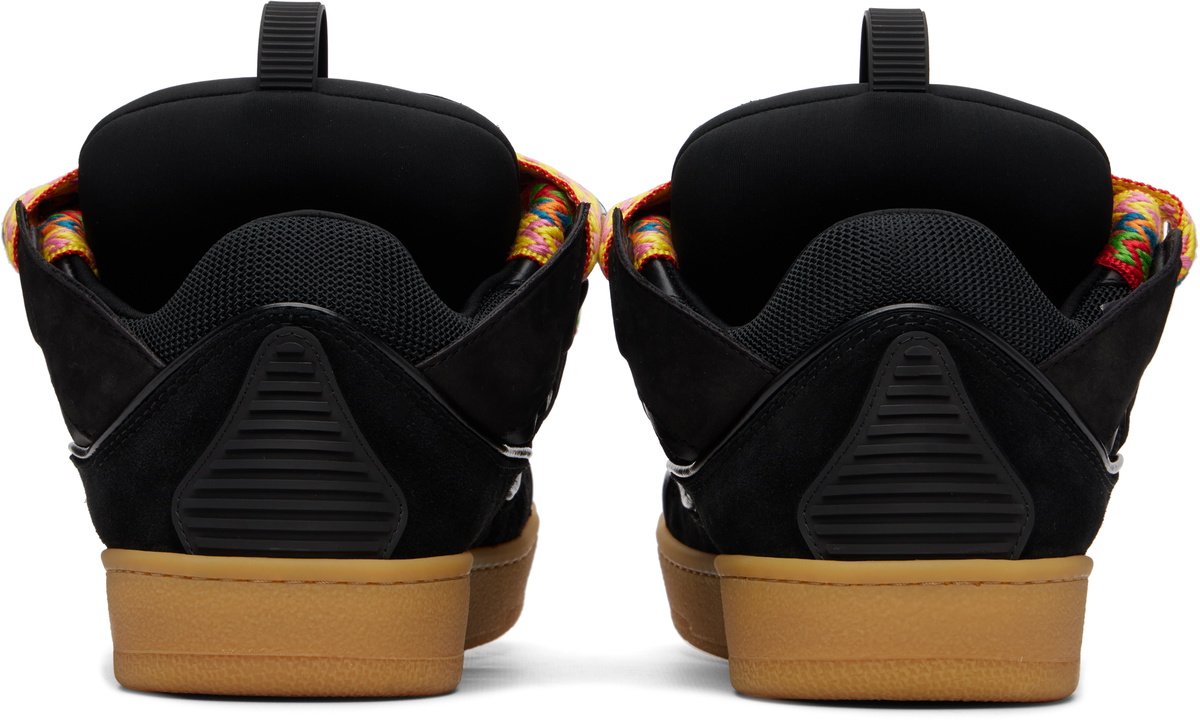Lanvin Black Curb Sneakers