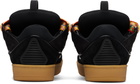 Lanvin Black Curb Sneakers