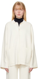 Lauren Manoogian Off-White Buttoned Jacket
