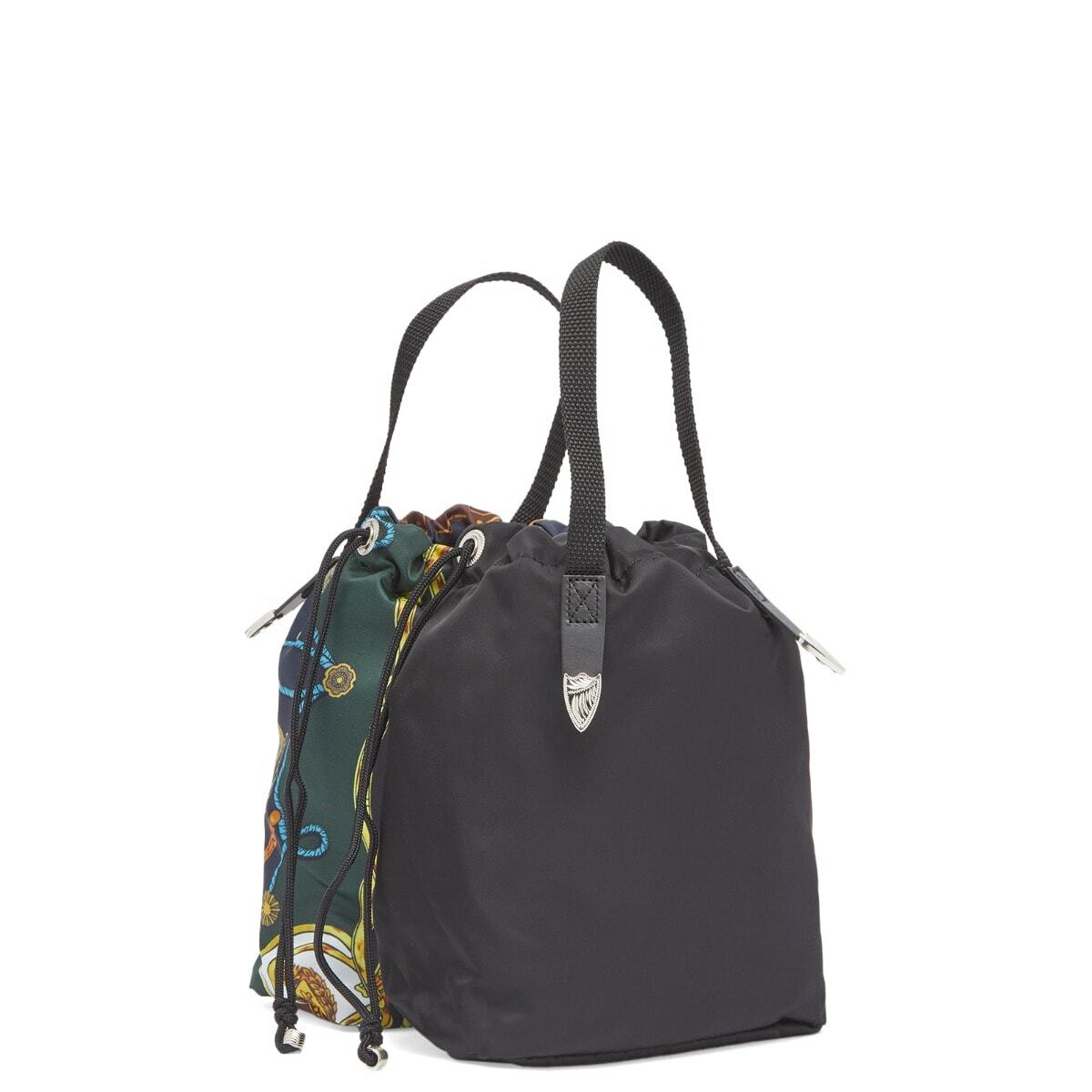 TOGA ARCHIVES Women's TOGA Print Drawstring Bag in Green 