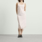 MM6 Maison Margiela Women's Lace Cami Midi Dress in Pink