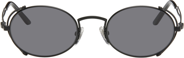 Photo: Jean Paul Gaultier Black 'The 55-3175' Sunglasses