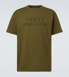Gucci Logo cotton jersey T-shirt