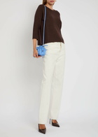 Weekend Max Mara Addotto Knitted Cotton Jumper Brown