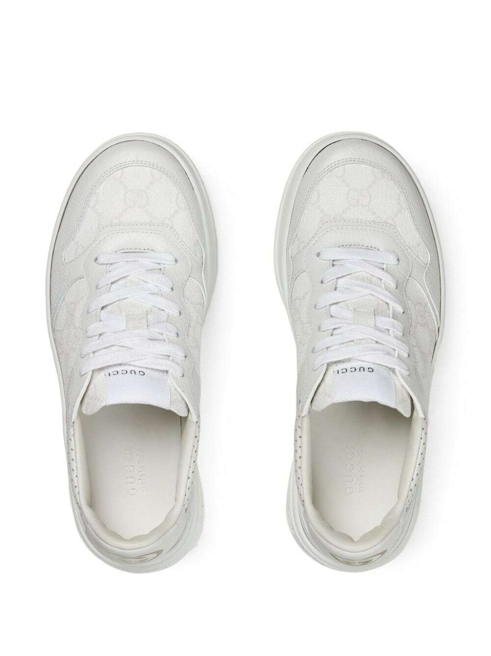 GUCCI - Chunky Leather Sneakers Gucci