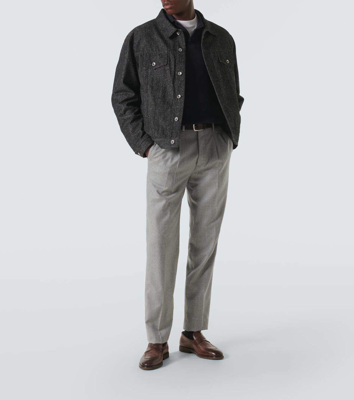 Berluti Logo denim jacket