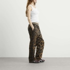 Aries Women's Leopard Tie Dye Straight Sweatpant in Multi