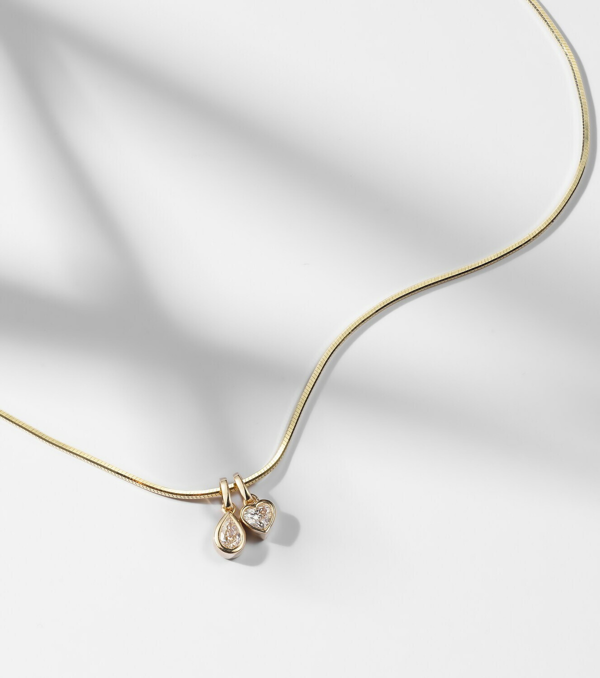 Roxanne First 14kt gold pendant necklace with diamonds